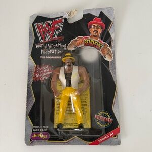 Vintage JustToys 1999 WWF WWE Bend-Ems  The Godfather Figure Series 11 New